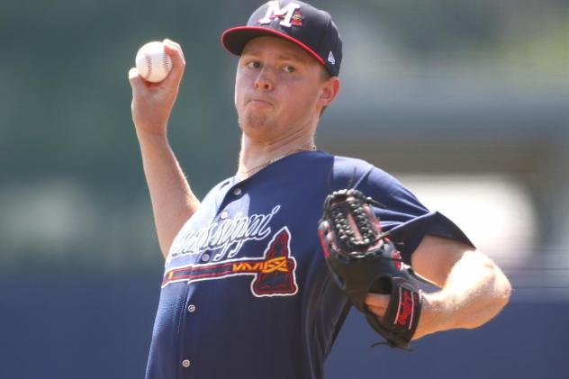 Mississippi Braves pitcher Tanner Gordon