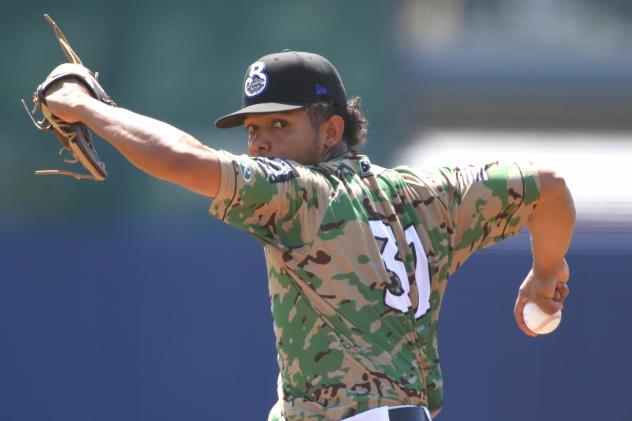 Biloxi Shuckers pitcher Christian Mejias