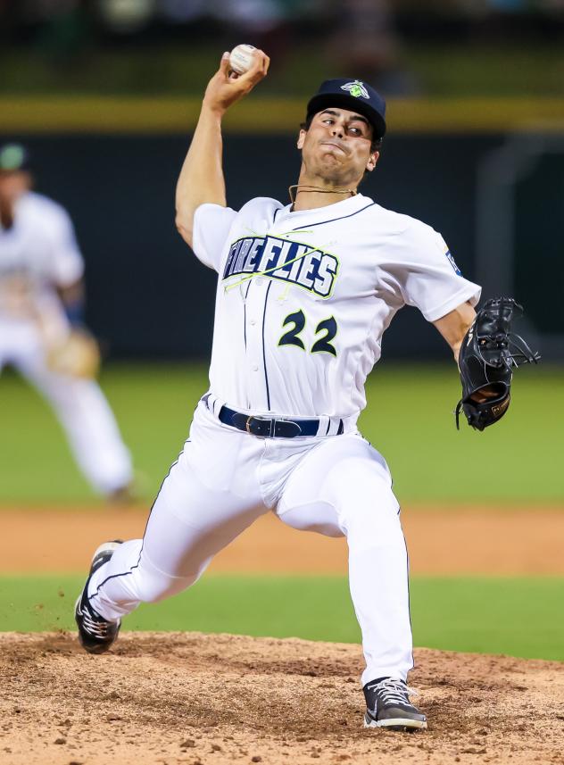 Columbia Fireflies' John McMillon in action