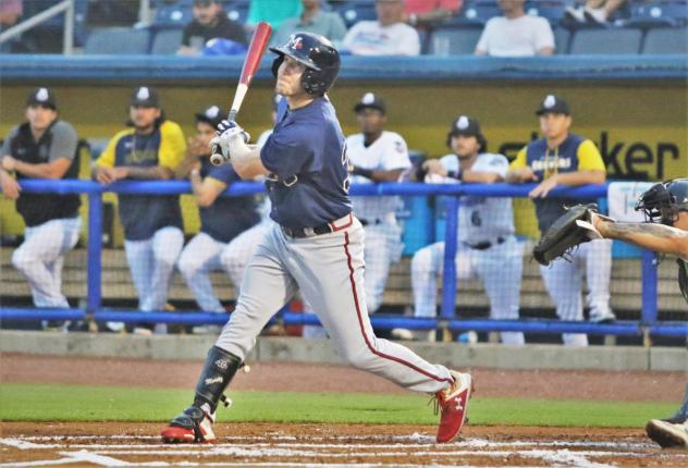 Mississippi Braves at bat