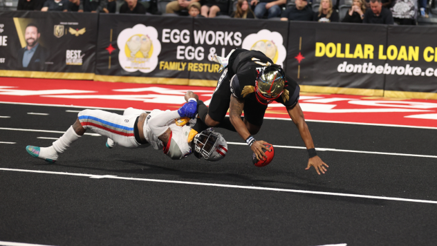 Northern Arizona Wranglers sack the Vegas Knight Hawks