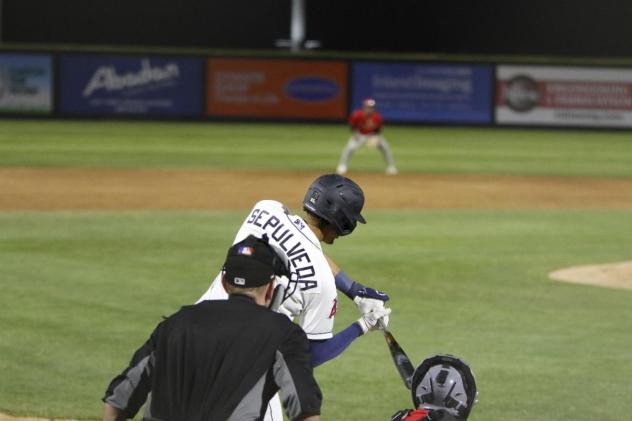 Tri-City Dust Devils shortstop Christian Sepulveda