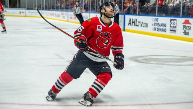 Rockford IceHogs right wing Rocco Grimaldi