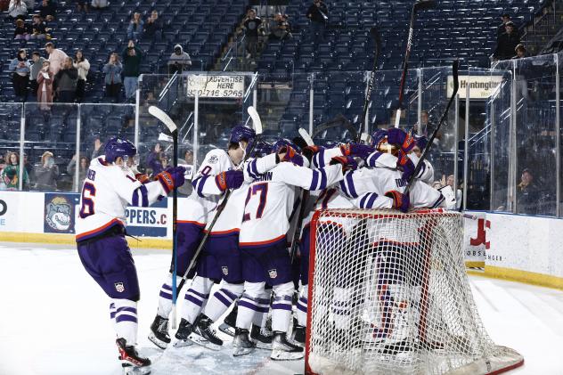 Youngstown Phantoms celebrate win