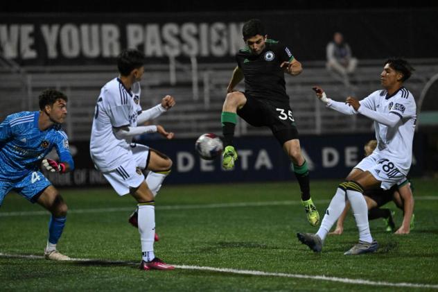 Tacoma Defiance's Paul Rothrock in action