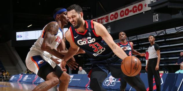 Centre Stefan Jankovic with the Capital City Go-Go