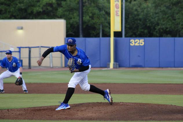 Biloxi Shuckers pitcher Carlos Rodriguez
