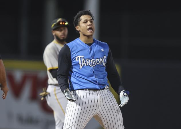 Tampa Tarpons' Omar Martinez on game night