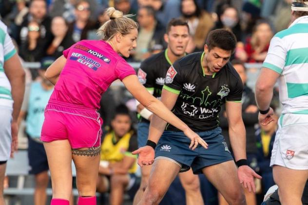 Action from a Seattle Seawolves match