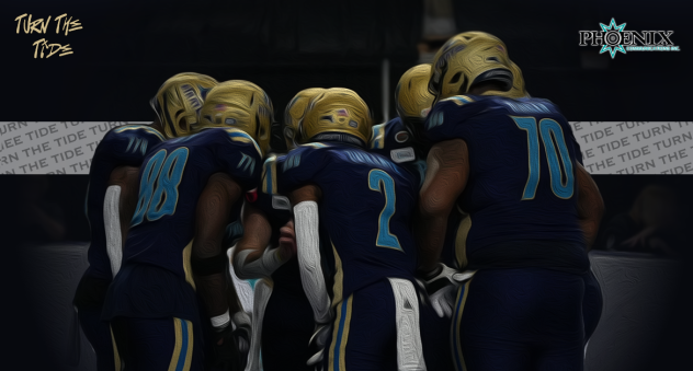 Massachusetts Pirates huddle