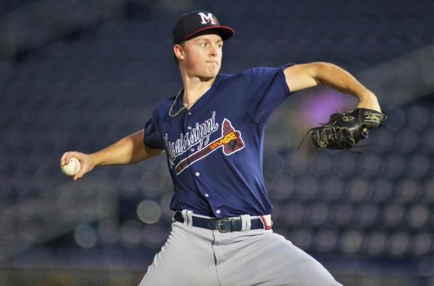 Mississippi Braves pitcher Tanner Gordon