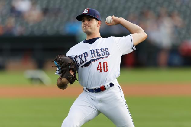 Round Rock Express pitcher Cody Bradford