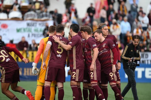 Detroit City FC on game night