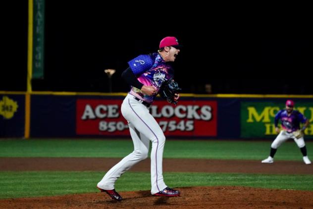 Pensacola Blue Wahoos' Sean Reynolds on game night