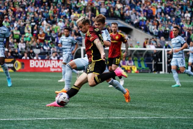 Seattle Sounders FC's Jordan Morris in action