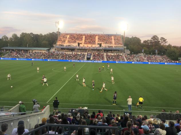 North Carolina Courage vs. the Portland Thorns at WakeMed Soccer Park