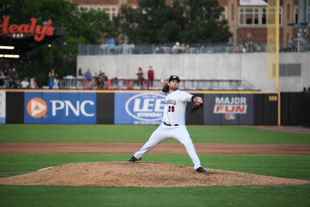 Fayetteville Woodpeckers' Marshall Hunt in action