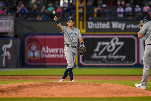 Somerset Patriots' Max Burt on game night