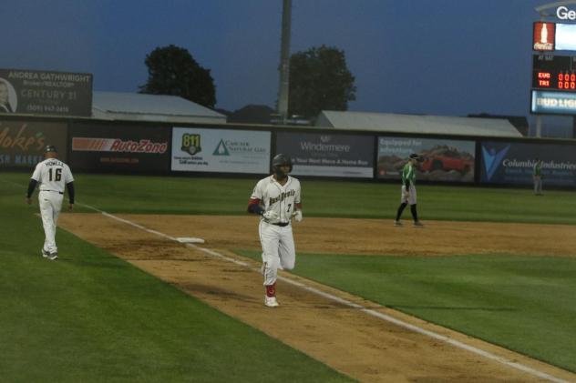 Tri-City Dust Devils' Tri-City Dust Devils on game night