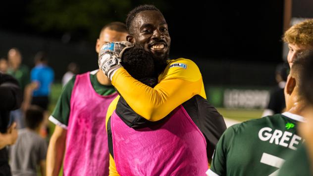 Lexington Sporting Club celebrates win