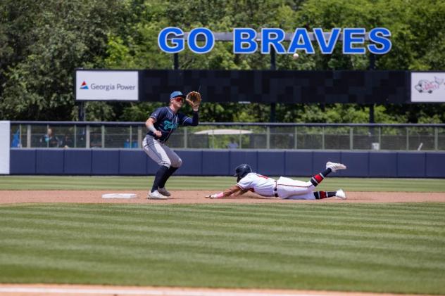 Rome Braves slide into second against the Asheville Tourists