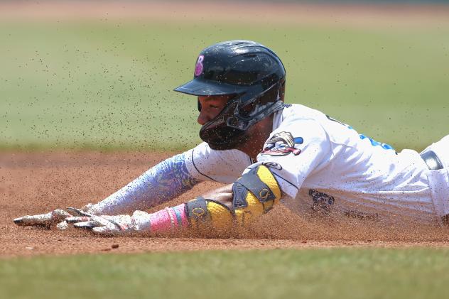 Jackson Chourio of the Biloxi Shuckers