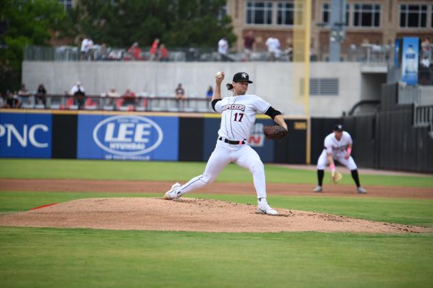 Fayetteville Woodpeckers pitcher Nic Swanson