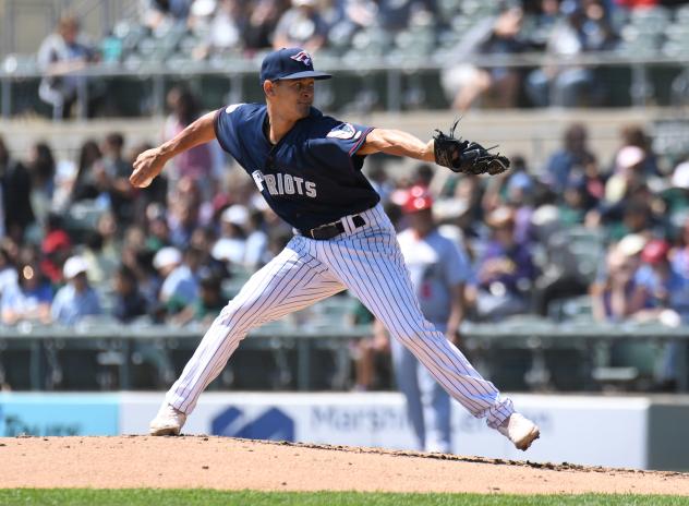 Somerset Patriots pitcher Blas Castano