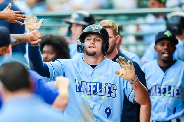 Columbia Fireflies' Levi Usher