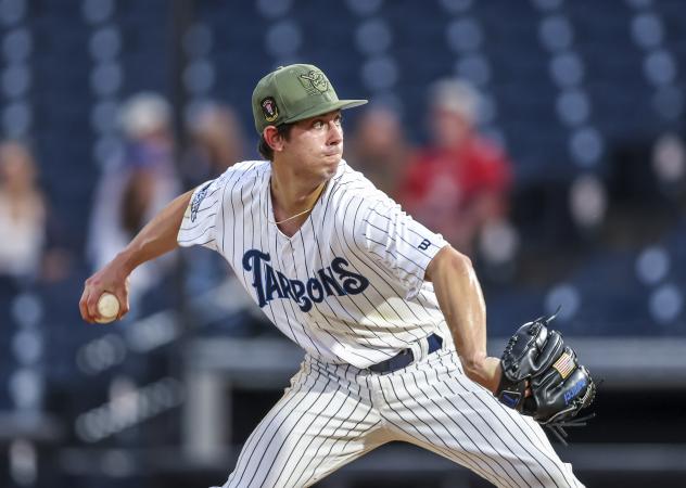 Tampa Tarpons' Sean Hermann in action