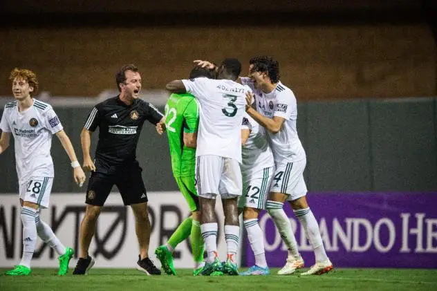 Atlanta United 2 celebrates win