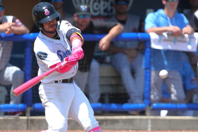 Jeferson Quero of the Biloxi Shuckers