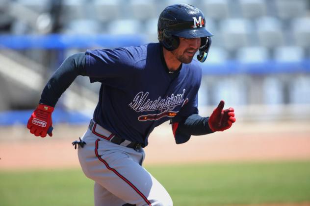 Mississippi Braves on the basepaths