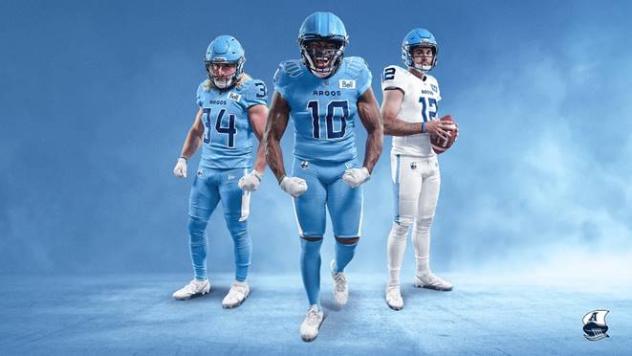 New Toronto Argonauts uniforms for 2023