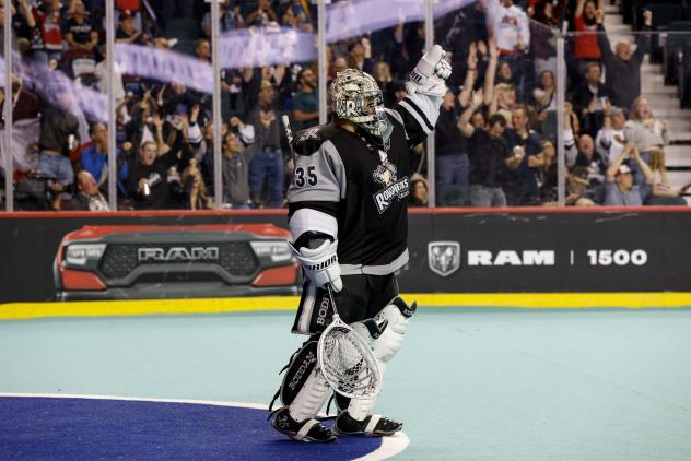 Calgary Roughnecks goaltender Christian Del Bianco