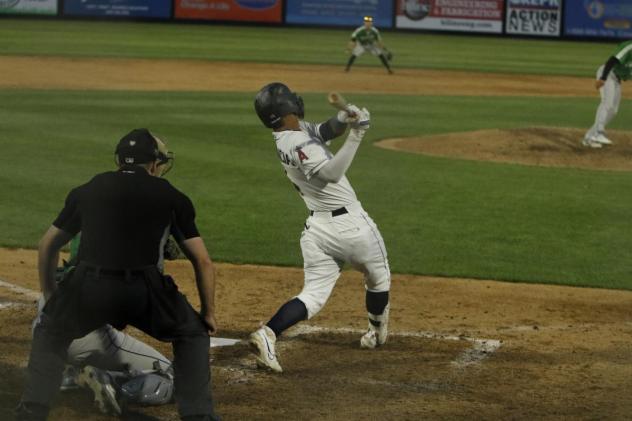 Tri-City Dust Devils at bat