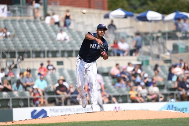 Somerset Patriots pitcher Yoendrys Gomez