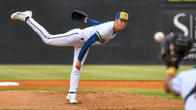 Carolina Mudcats pitcher Neal Hock