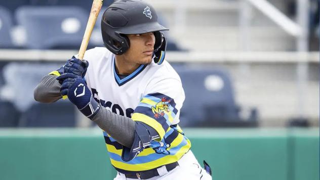 Axel Sanchez of the Everett AquaSox