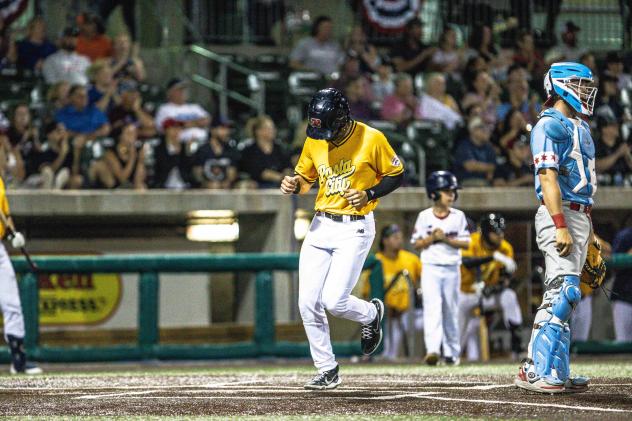 Cleburne Railroaders in their Pasta City jerseys