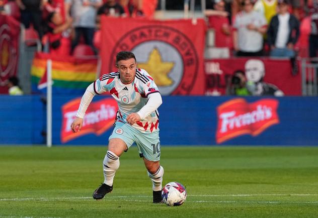 Chicago Fire FC's Xherdan Shaqiri in action