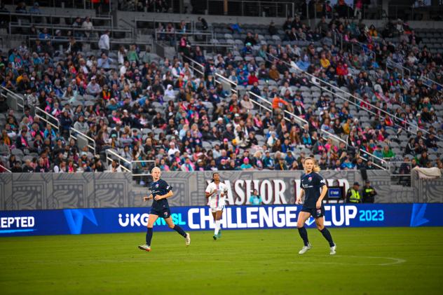 San Diego Wave FC on the field