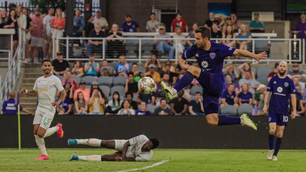 Louisville City FC in action