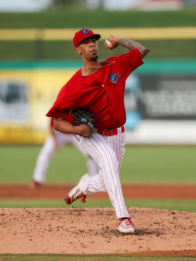 Clearwater Threshers pitcher Gabriel Cotto