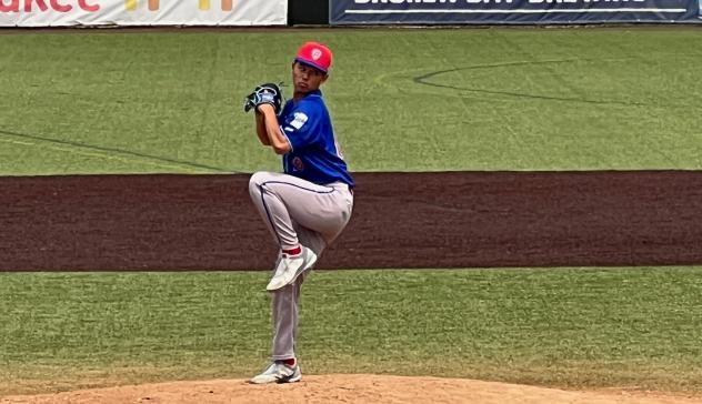 Green Bay Rockers on the mound