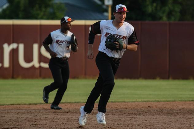 Wisconsin Rapids Rafters on the field