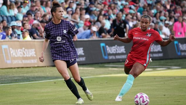 Racing Louisville FC in action