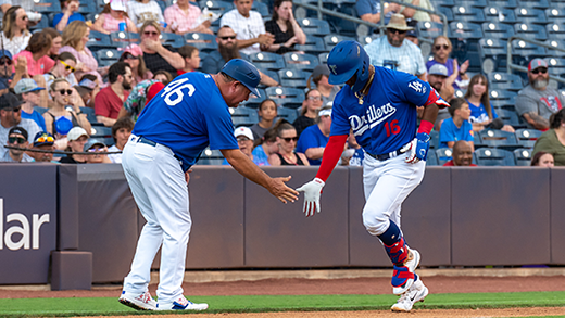 Tulsa Drillers' Eddys Leonard on game day