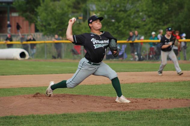 Vermont Mountaineers' Nolan Sparks in action