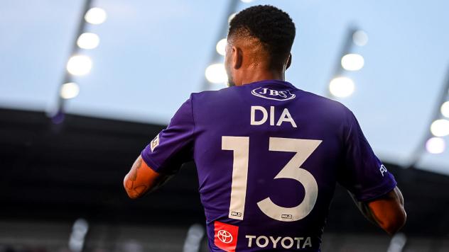 Louisville City FC's Amadou Dia on game day